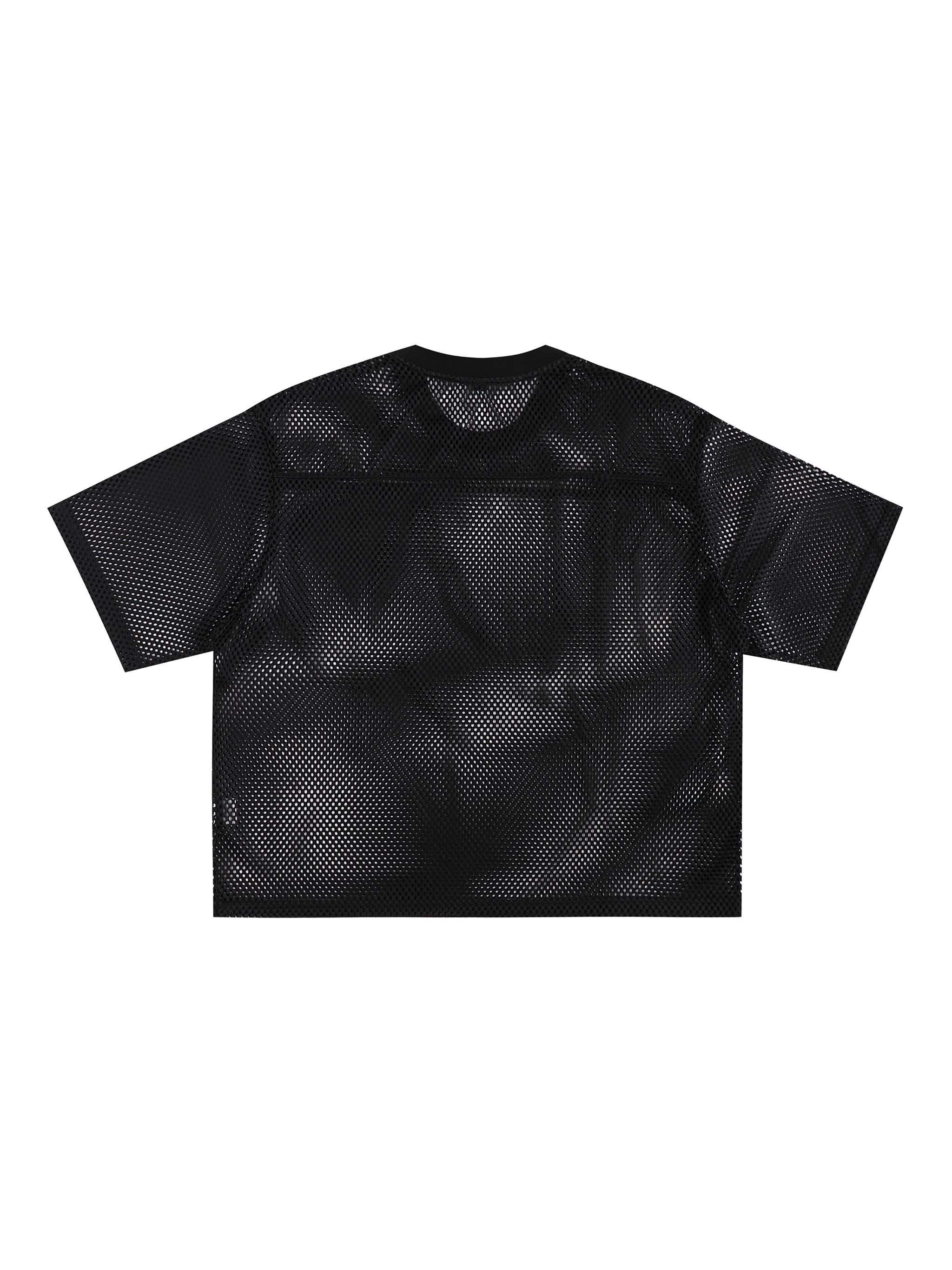 Sheer Mesh Boxy T-Shirt – Activewear | Tapstitch